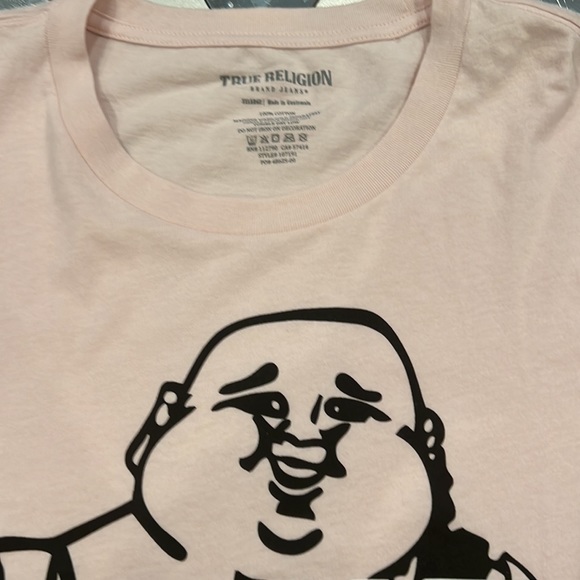 NWT orange cream true religion with fat Buddha tea extra extra extra large - Picture 2 of 3